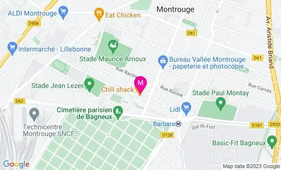 Localisation Restaurant  Chill Shack