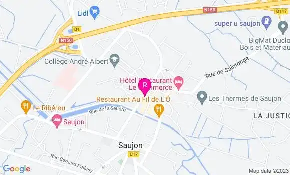 Localisation Restaurant  Le Red Hot Jjpizz