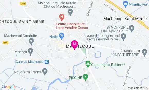 Localisation Vergine Fast Food