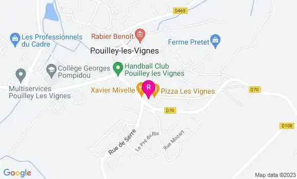 Localisation Restaurant  Chez Fadime