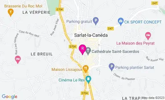 Localisation Restaurant  Au Petit Ventre Heureux