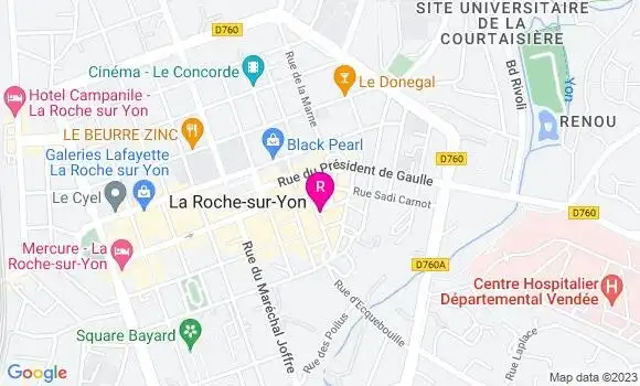 Localisation Restaurant  Maison Nagori