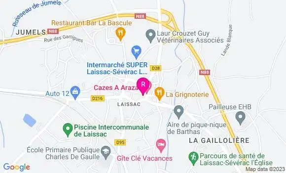 Localisation Restaurant  Le Commerce
