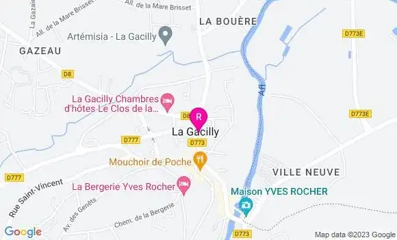 Localisation Restaurant  La Jolie Pause