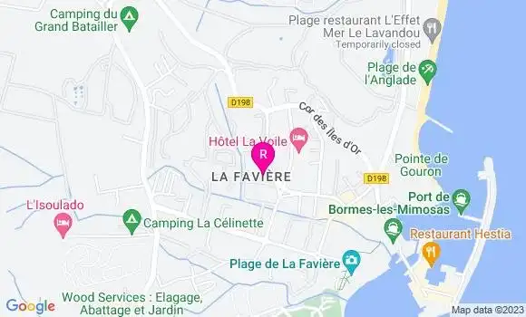 Localisation Restaurant  La Pizza du Coin
