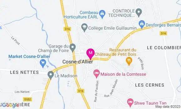 Localisation Restaurant  Pizza Misy