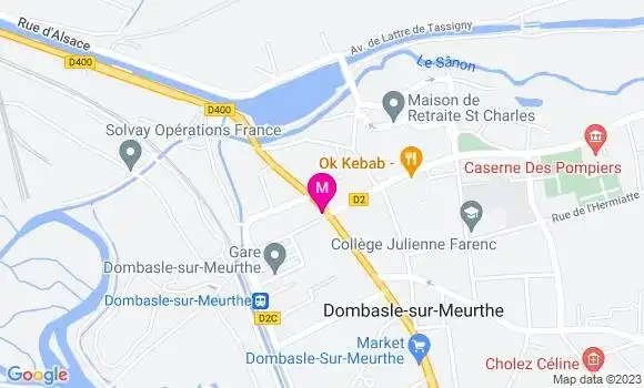 Localisation Kebab Le Green