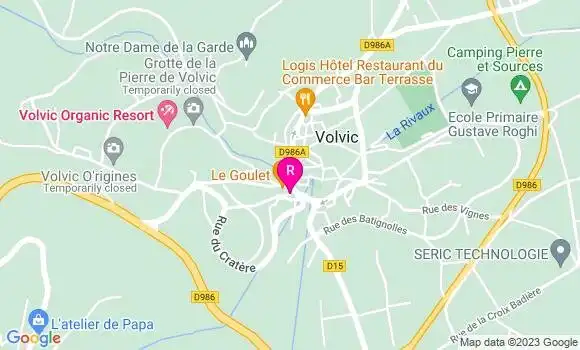 Localisation Volvic Kebab
