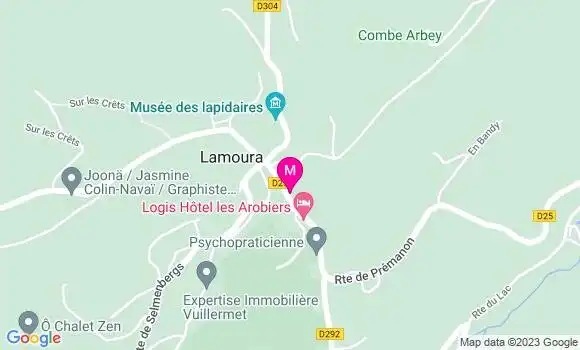 Localisation Pizzeria Le Chalet