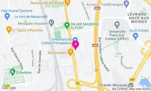 Localisation Restaurant  Burger Addict