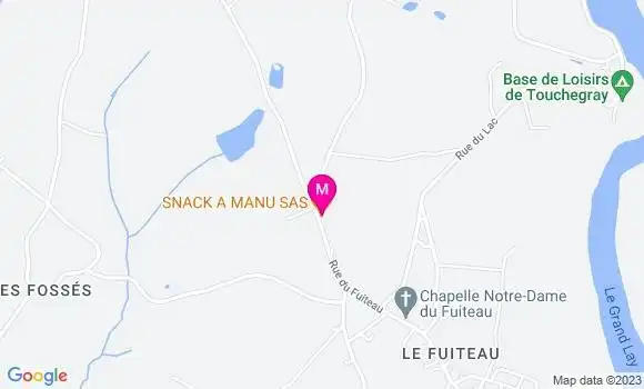 Localisation Restaurant Snack Snack a Manu