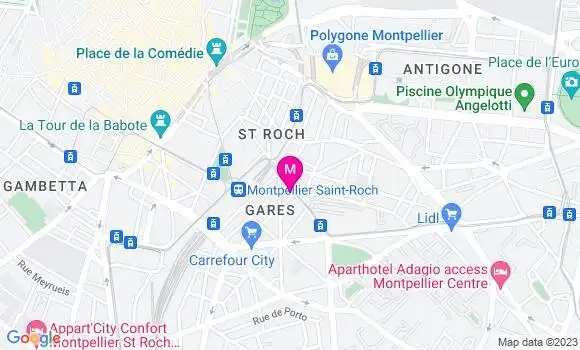 Localisation Restaurant  L