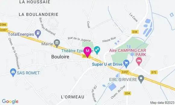 Localisation Restaurant  N357 burger
