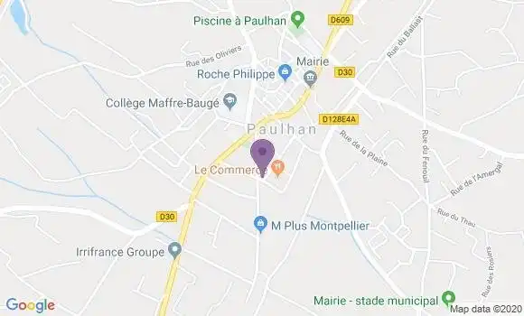 Localisation Restaurant  Buffet de la Gare