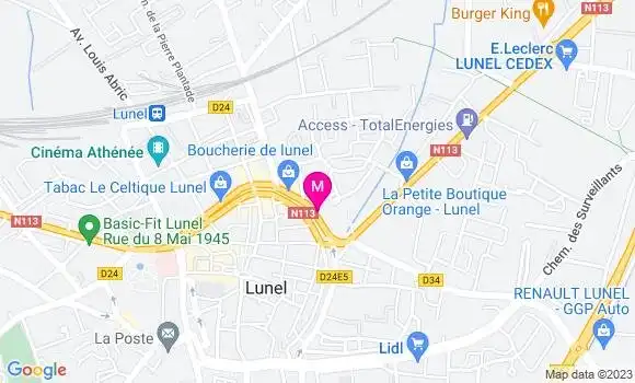 Localisation Restaurant  Pizza Ju