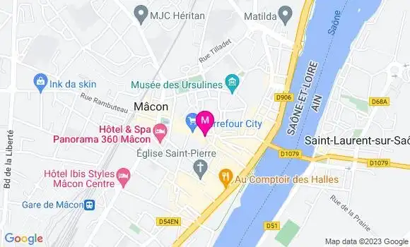 Localisation Restaurant  Le Fresh