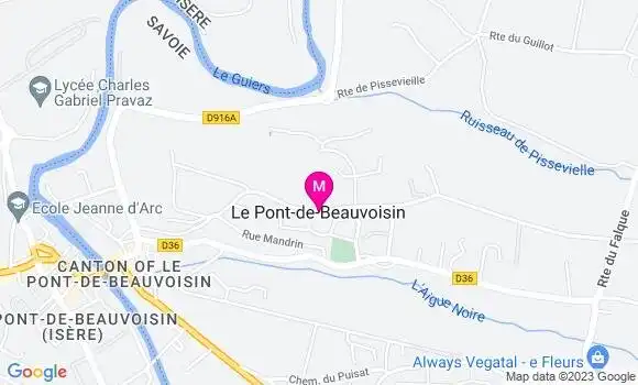 Localisation Restaurant Salon de Thé Green Vibes