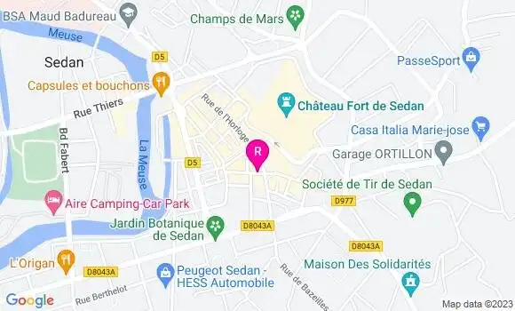 Localisation Restaurant Japonais Chez Chouchoute