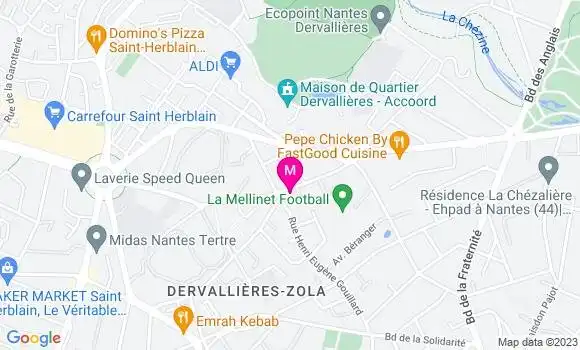 Localisation Pizzeria Tand M Pizza