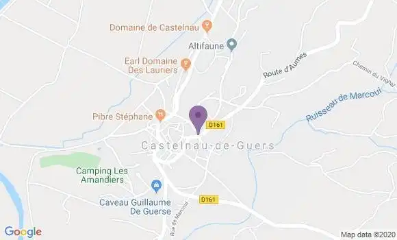 Localisation Castel Café