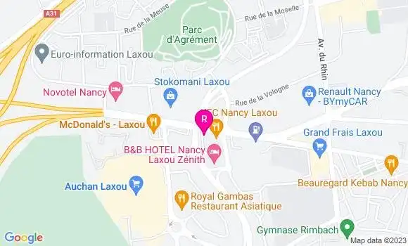 Localisation Sandwicherie Cocorico