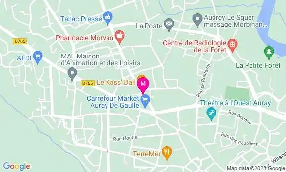 Localisation Restaurant  Speed Burger