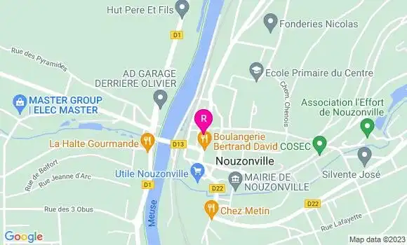 Localisation Restaurant  L