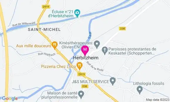 Localisation Restaurant Snack Chez Jules