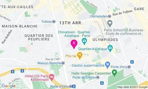 Localisation Café Bar Lerey