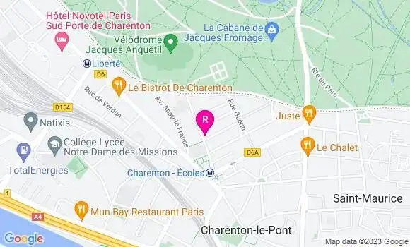 Localisation Restaurant  Alfred Burger