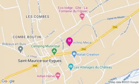 Localisation Restaurant  Le Nivek