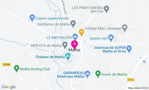 Localisation Restaurant  Le Triskel