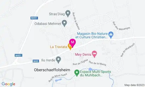 Localisation Restaurant  Mister Burger