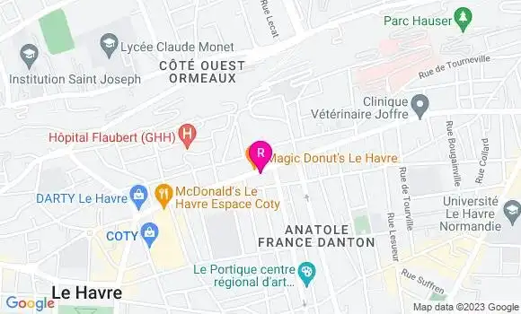 Localisation Restaurant  Damas