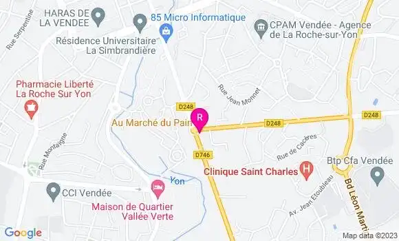 Localisation Restaurant  Pizza Bonici