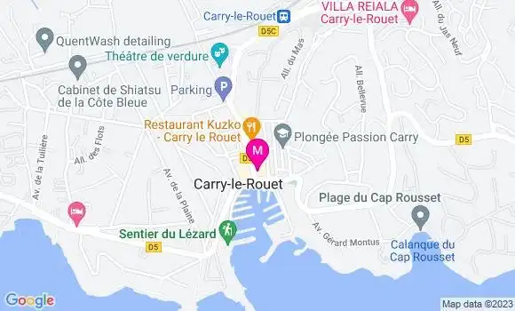 Localisation Restaurant  Le Petit Camou