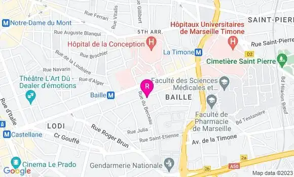 Localisation Restaurant  L
