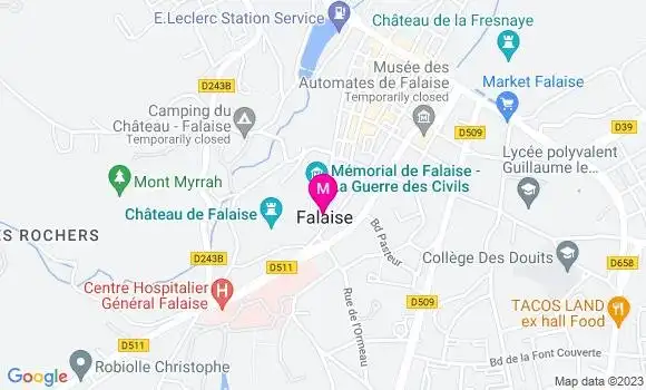 Localisation Restaurant  Le Jardin