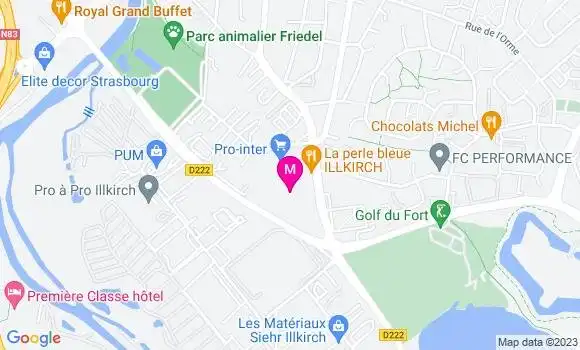 Localisation Restaurant  La Perle Bleue