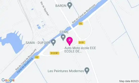 Localisation Restaurant  Le Retro