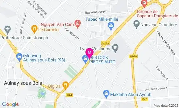 Localisation Restaurant  Hoa Hua