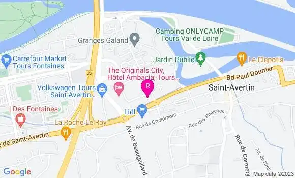 Localisation Restaurant  Green sur Mesure
