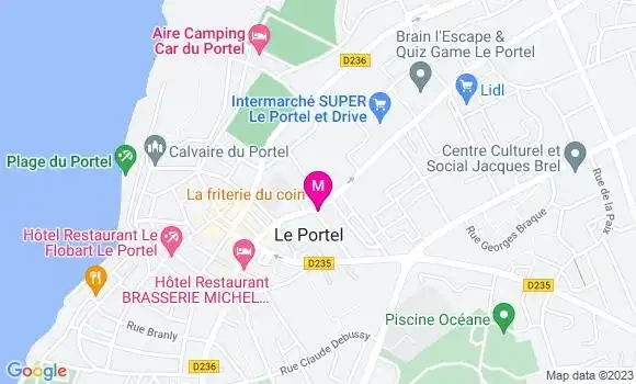 Localisation Restaurant  L