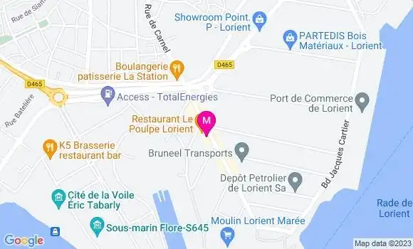 Localisation Restaurant  Chez Tigre