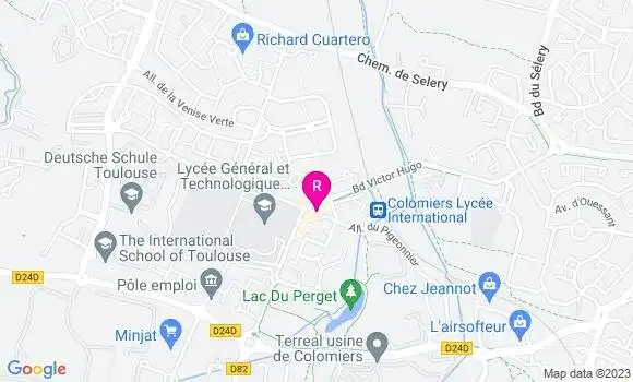 Localisation Restaurant  Le 100