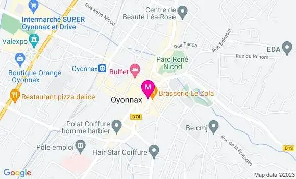 Localisation Restaurant  K
