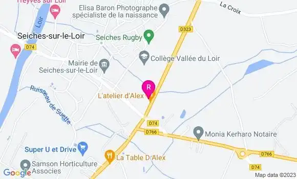 Localisation Restaurant  Pizza Cook