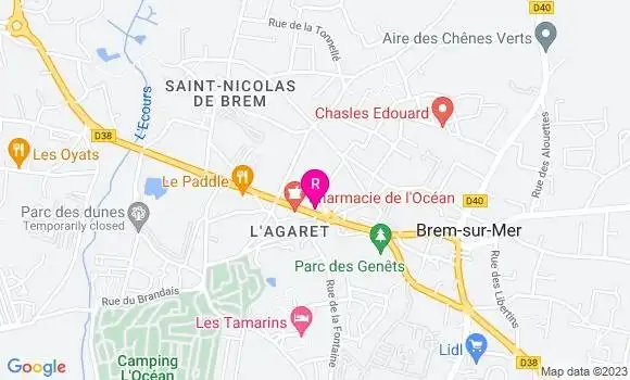 Localisation Restaurant  My Pizza le Chef C