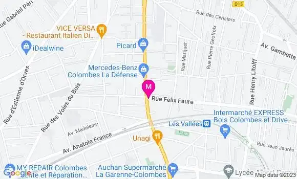 Localisation Pizzeria Pizza Cosy