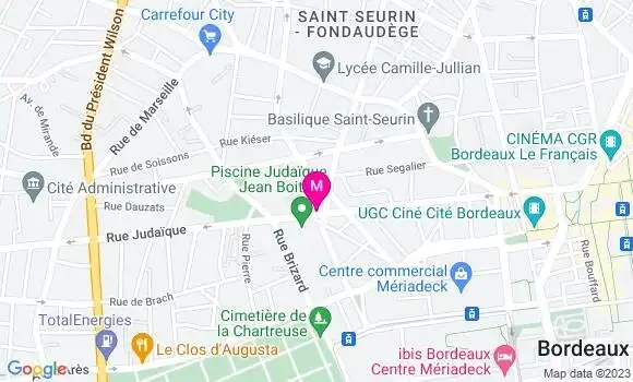Localisation Restaurant  Le Calumet